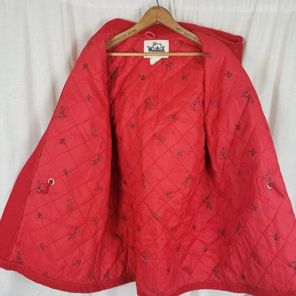 Vintage Woolrich Mackinaw Wool Cruiser Field Hunting Jacket Barn Coat Mens 42 - Picture 6 of 7